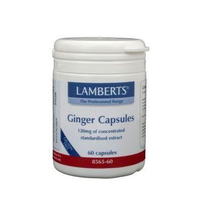 Fytotherapie Lamberts Gember (ginger) 60 vcaps kopen