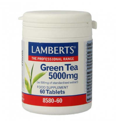 Groene Thee Lamberts 5000 mg 60 tabletten kopen