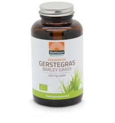 Mattisson Gerstegras barley grass Europa 400 mg 350 tabletten |