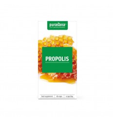 Purasana Propolis 60 vcaps | Superfoodstore.nl