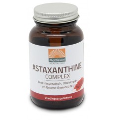 Mattisson Astaxanthine complex 60 capsules | Superfoodstore.nl