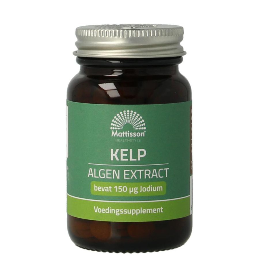 Mattisson Kelp algenextract jodium tabletten
