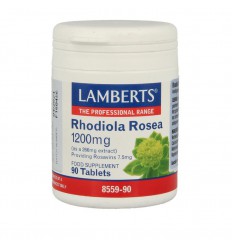 Lamberts Rhodiola rosea 1200 mg 90 tabletten | Superfoodstore.nl