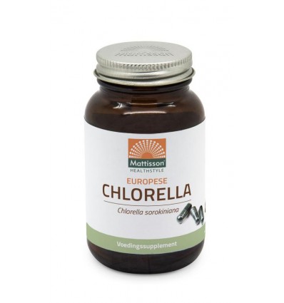 Chlorella Mattisson Europese capsules 775 mg biologisch 90 vcaps kopen