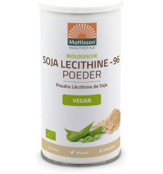 Mattisson Soja lecithine poeder 200 gram | Superfoodstore.nl