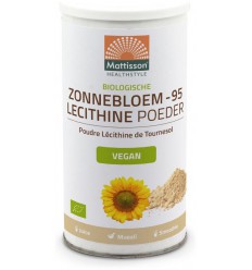 Mattisson Zonnebloem lecithine poeder biologisch 180 gram