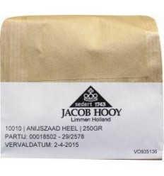Jacob Hooy Anijszaad heel 250 gram