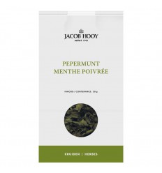 Jacob Hooy Pepermuntblad heel 1e kwaliteit (geel zakje) 20 gram