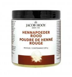 Bewolkt Bediende Reizende handelaar Jacob Hooy Hennapoeder rood potje 100 gram kopen?