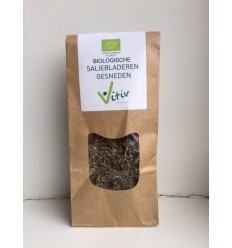 Kruiden Vitiv Salieblad gesneden 25 gram kopen
