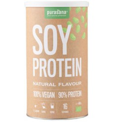 Purasana Vegan Soy Protein naturel biologisch 400 gram