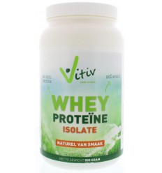 Sportvoeding Vitiv Whey proteine isolaat 500 gram kopen