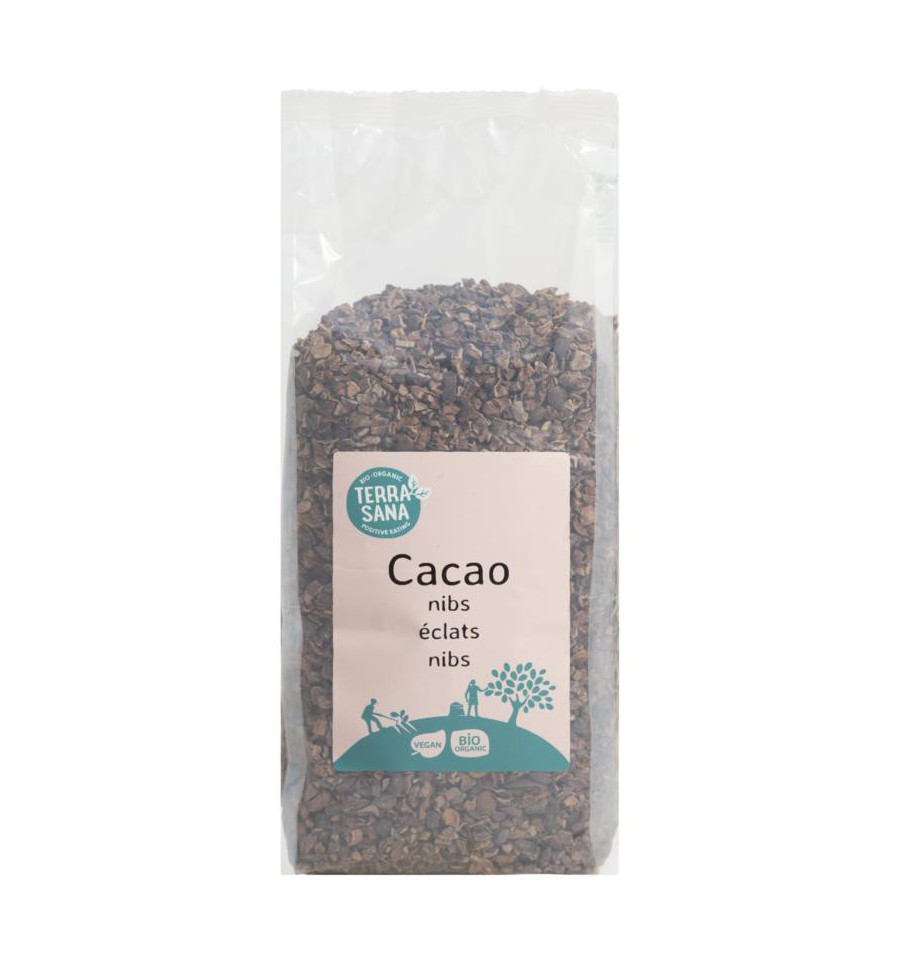 Op de een of andere manier Aan Messing Terrasana Raw cacao nibs 500 gram kopen?