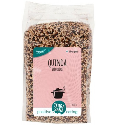 Quinoa Terrasana Super tricolore biologisch 500 gram kopen