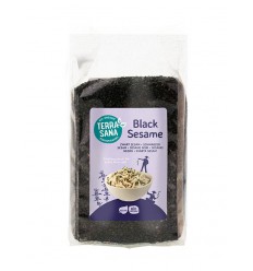 Terrasana Sesamzaad zwart ongepeld biologisch 175 gram