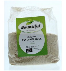 Bountiful Psyllium husk vezel/vlozaad biologisch 200 gram