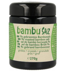 Bambu Salz Bamboezout grof 9x gebrand 270 gram |