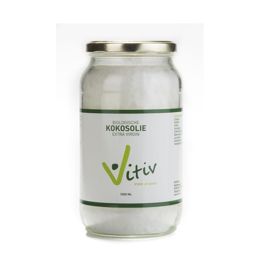 Kan weerstaan Spin moeilijk Vitiv Kokosolie extra virgin 500 ml kopen?