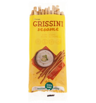Crackers Terrasana Grissini sesam biologisch 125 gram kopen