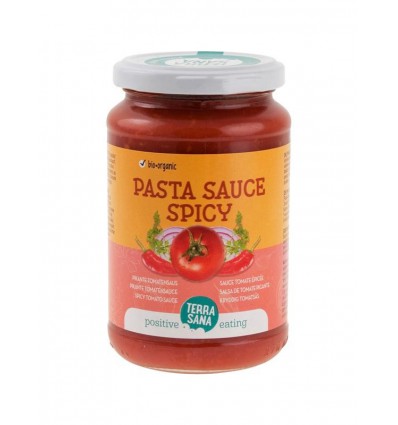 Sauzen Terrasana Tomatensaus pikant biologisch 340 gram kopen