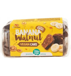 Terrasana Vegan cake banaan & walnoot 350 gram