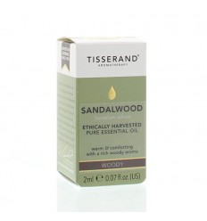 Tisserand Aromatherapy Sandalwood wild crafted 2 ml