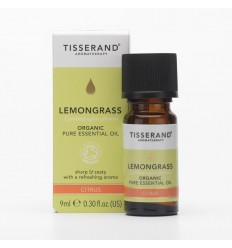 Tisserand Aromatherapy Lemongrass organic biologisch 9 ml