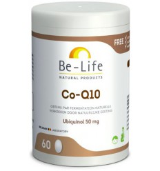 Be-Life Co-Q10 50 60 capsules | Superfoodstore.nl