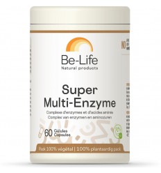 Be-Life Super multi enzyme 60 softgels | Superfoodstore.nl
