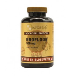 Artelle Knoflook 500 mg +250 mg lecithine 220 capsules |