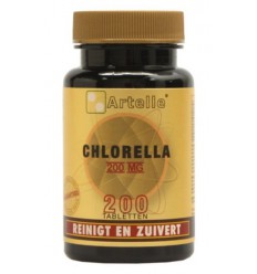 Artelle Chlorella 200 mg 200 tabletten | Superfoodstore.nl