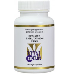 Vital Cell Life L-Glutathion 75 mg reduced 100 capsules
