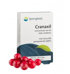 Springfield Cranaxil cranberry 500 mg 30 vcaps