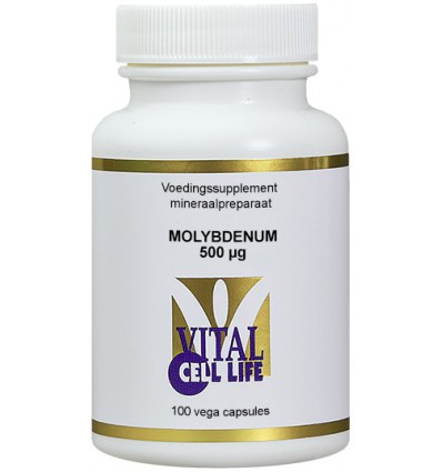 Vital Cell Life Molybdenum 500 mcg 100 vcaps