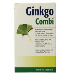 Geheugen & Concentratie Vemedia Ginkgo combi 60 tabletten kopen