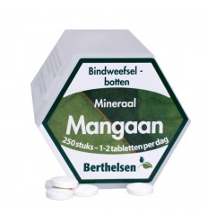 Berthelsen Mangaan citraat 3.75 mg 250 tabletten