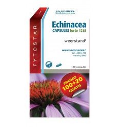 Fytostar Echinacea forte 1215 maxi 100+20 + | Superfoodstore.nl