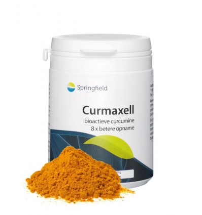Curcuma Springfield Curmaxell biologischactieve curcumine 180 softgels kopen