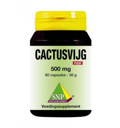 Supplementen SNP Cactusvijg 500 mg puur 60 capsules kopen