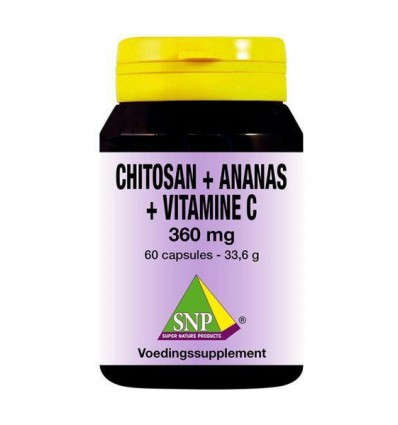 Vitamine C Capsules SNP Chitosan ananas vitamine C 360 mg 60 capsules kopen