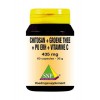 SNP Chitosan groene thee pu erh thee vitamine C 435 mg 60 capsules