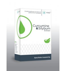 HME Curcumine & silybum extract 60 capsules | Superfoodstore.nl