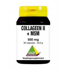 SNP Collageen II + MSM 60 capsules