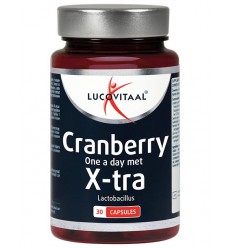 Lucovitaal Cranberry x-tra 30 capsules | Superfoodstore.nl