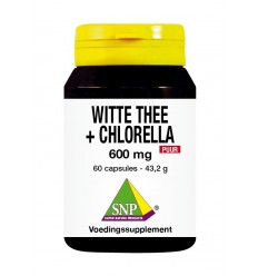 Weerstand SNP Witte thee Chlorel 600 mg puur 60 capsules kopen