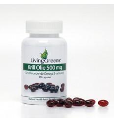 Livinggreens Krillolie 500 mg 120 capsules