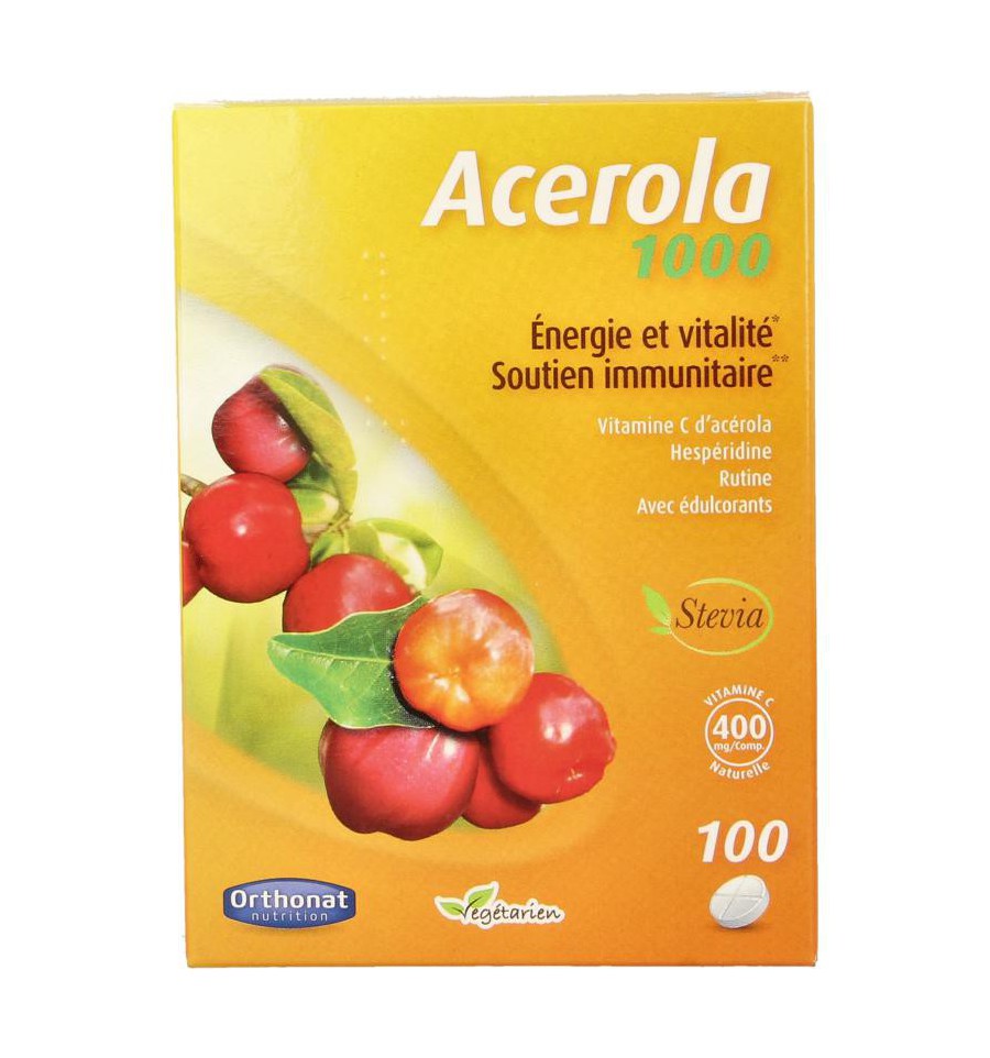 erosie balans Alternatief voorstel Orthonat Acerola 1000 100 tabletten kopen? Superfoodstore.nl