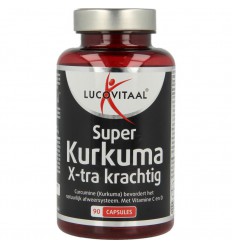 Lucovitaal Kurkuma super x-tra krachtig 90 capsules