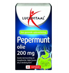 Lucovitaal Pepermuntolie 30 capsules
