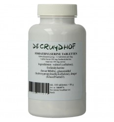 Cruydhof Fosfatidylserine 200 mg 100 tabletten